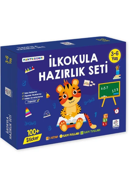 Yükselen zeka İlkokula Hazırlık Seti (3-6 Yaş) ürün görseli 1