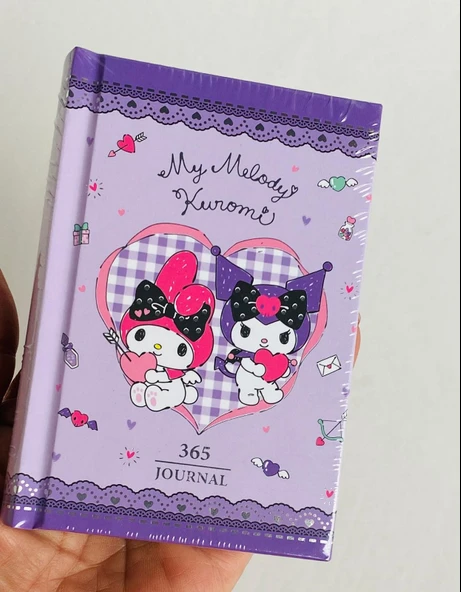 VJ Kuromi My Melodi 365 Günlük 368sf.A7 gümüş vara ürün görseli 1