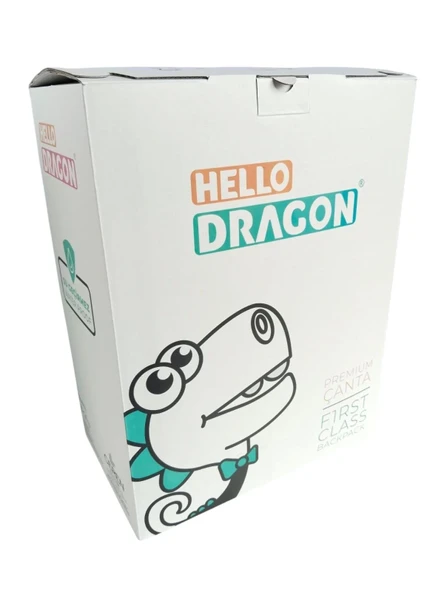 Hello Dragon Okul Çantası Model 12 Siyah CN0027 - Resim 5