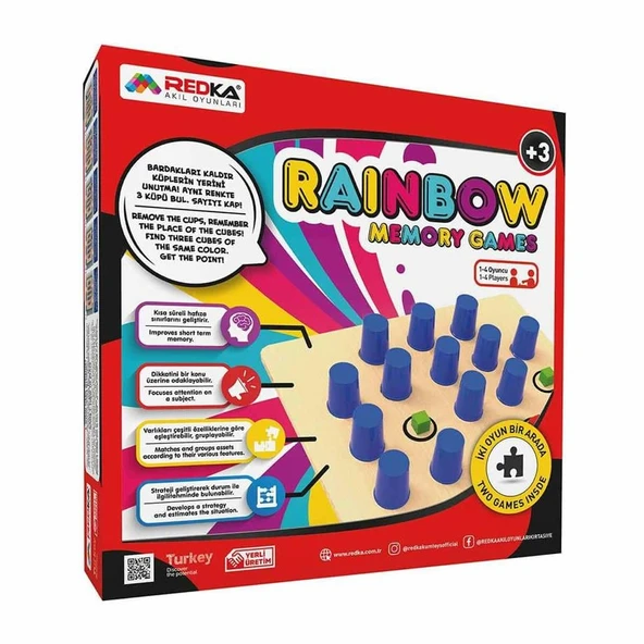 Redka Rainbow Zeka ve Strateji Oyunu ürün görseli 1