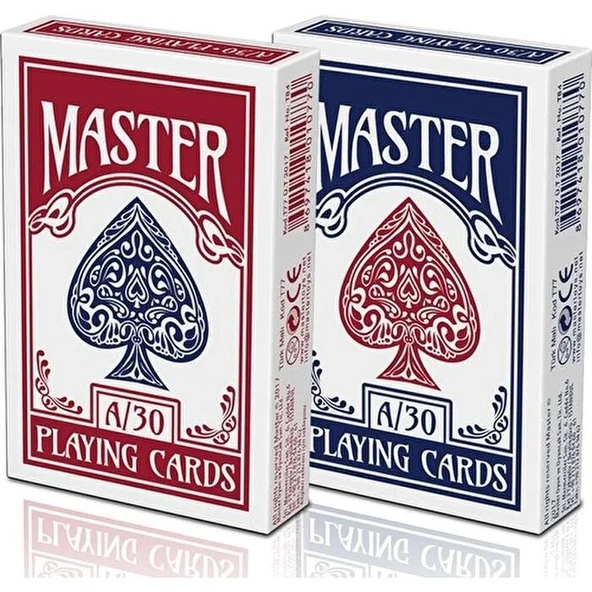 Ks Master A/30 Oyun Kartı İskambil Kağıdı 52 ürün görseli 1