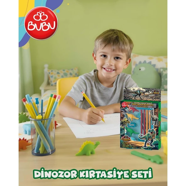 Bu-Bu Kırtasiye Seti Dinazor ürün görseli 1