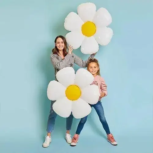 Folyo Balon Papatya 50x40 +71x71 2 boy ürün görseli 1