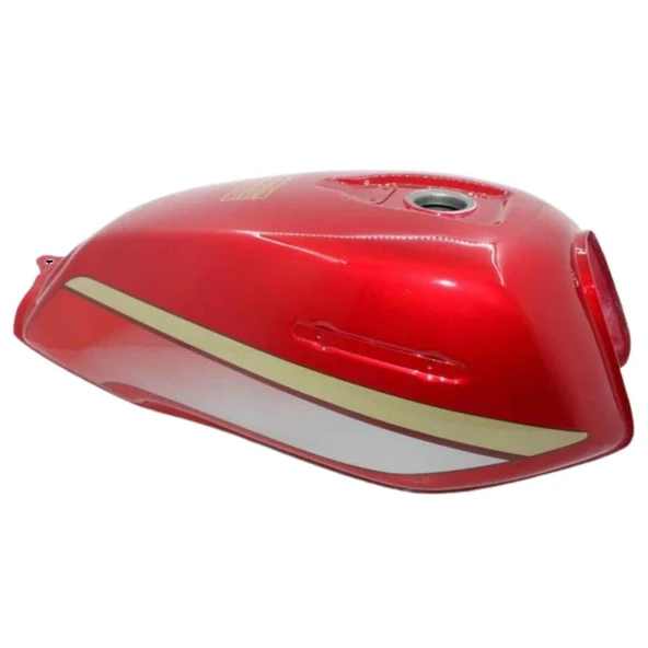 Honda 125Cgl Uyumlu Benzin Deposu Kırmızı ürün görseli 1