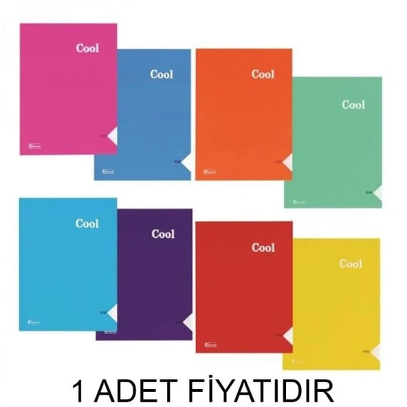 Defter A4 040 Yp.Karelı Pp Kp.Cool Keskı ürün görseli 1