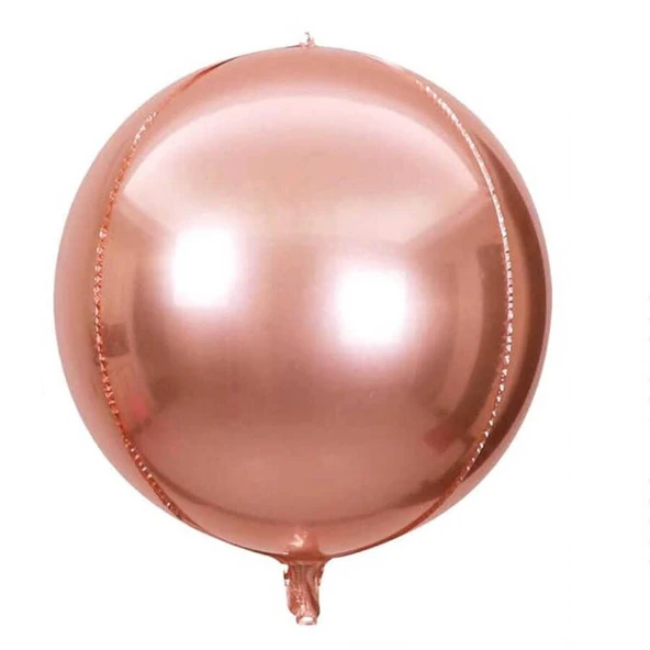 Folyo Balon 22 İnç KÜRE ROSE GOLD ürün görseli 1
