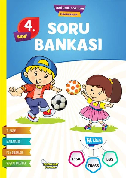 Yumurcak Tüm Dersler 04.Sınıf Soru Bankası selimer ürün görseli 1