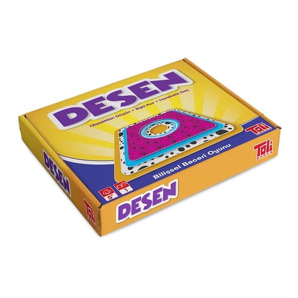Desen Bilişsel Beceri ve Zeka Oyunu Toli Games ürün görseli 1