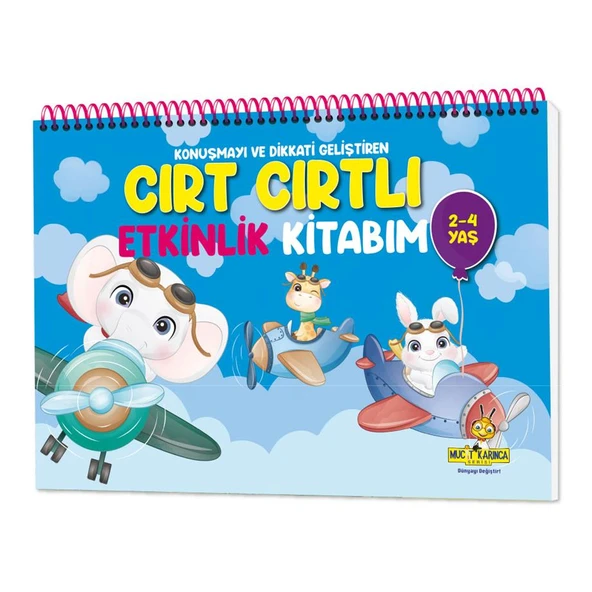 Yükselen Zeka Cırt Cırtlı Etkinlik Kitabım 2-4 YAŞ ürün görseli 1