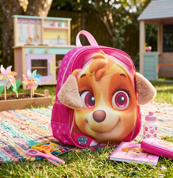 Paw Patrol Skye Anaokulu Çantası Lisanslı Çocuk Okul ve Günlük Kullanım Çantası ürün görseli 1