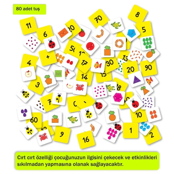 Yüksel.Etkinlik Matematik Kitab.3-6 yaş Cırtcırtlı ürün görseli 1