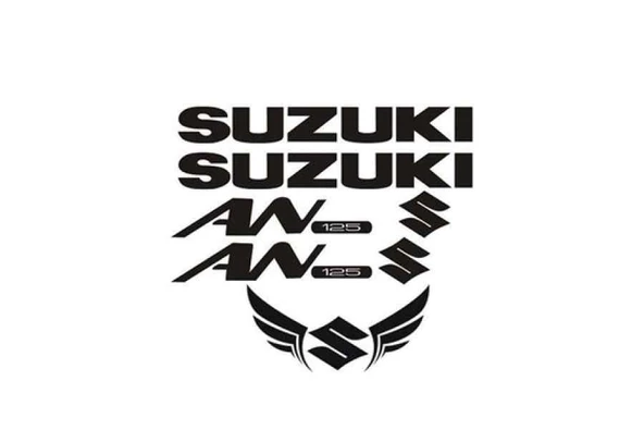 Suzuki Uyumlu An125 Ön Amblem Yazı ürün görseli 1