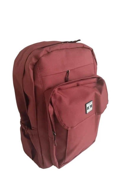 B&D New Steg Sırt Çantası Bordo BD-CN0275 ürün görseli 1