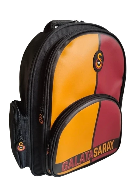 Galatasaray Parçalı Suni Deri Okul Çantası 25552 ürün görseli 1