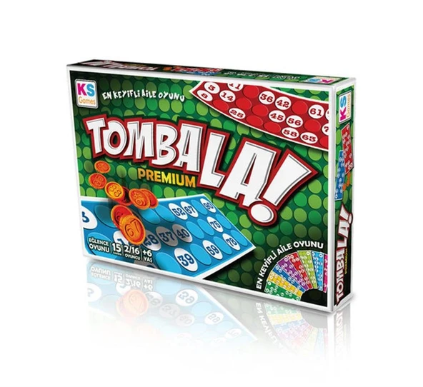 Lüks Premium Tombala Seti - Yılbaşı Gecesi ve Özel Davetler İçin Kaliteli Klasik Oyun Seti ürün görseli 1