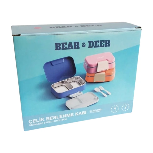 B&D Tek Katlı İki Bölmeli Çelik Beslenm.Kab BES001 ürün görseli 1