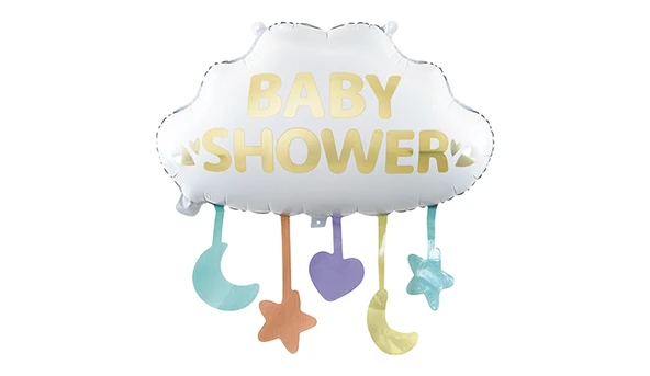 Folyo Balon Bulut 62,5*65,5  baby shower ürün görseli 1