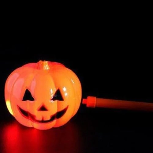 Halloween Kabak Işıklı Çubuklu Lüks 10 Cm - Resim 3
