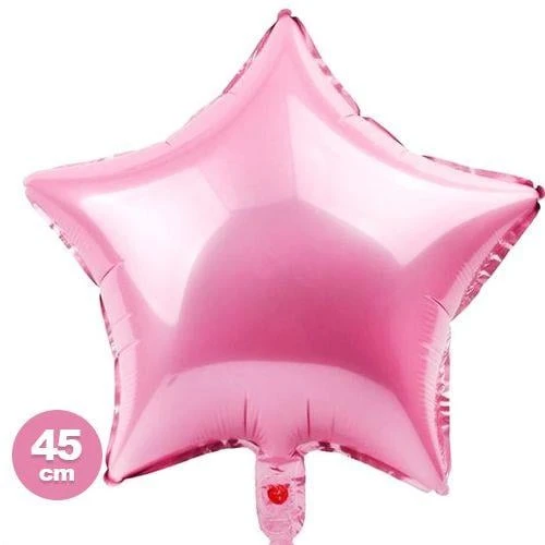 Folyo Balon 18 inç 45cm YILDIZ PEMBE ürün görseli 1