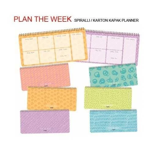 Gıpta Plan The week Sp. Karton Kpk Def. 13x37 54Yp ürün görseli 1