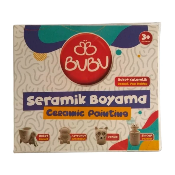 Bu-Bu Seramik Boyama Seramik Kalemlik BUBU-SBS005 ürün görseli 1