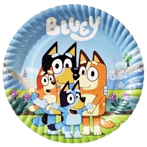 Tabak BLUEY TEMALI 8 li ürün görseli 1