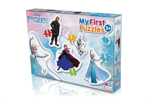 Ks Puzzle Frozen My First Puzzles 4 in 1 FRZ 10304 ürün görseli 1