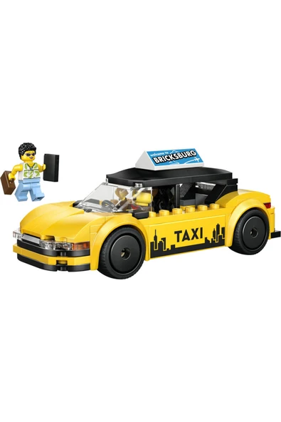 4 ADET Lego City Sarı Taksi 60487 ürün görseli 1