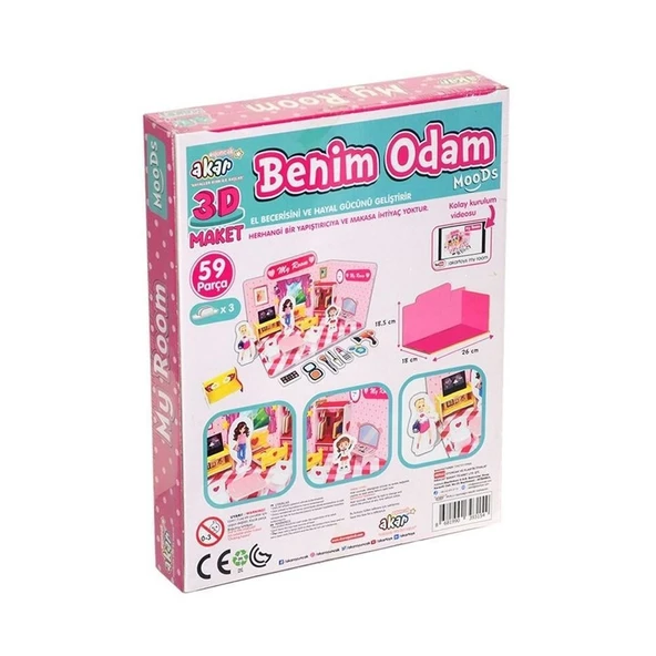 Benim Odam 3D Maket - Resim 2