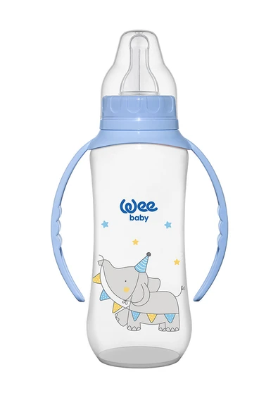 4 ADET Wee Baby Kulplu PP Biberon 150 ml - Resim 2