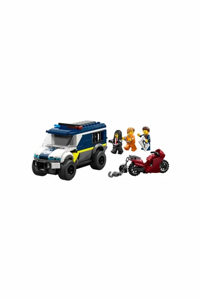3 ADET Lego City Polis Mahkum Nakliye Aracı 60479 ürün görseli 1