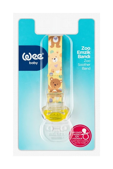 2 ADET Wee Baby Zoo Emzik Bandı ürün görseli 1