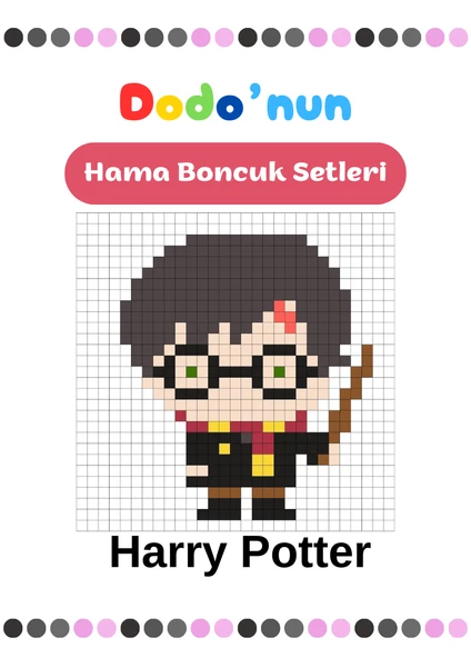 Dodo nun hama boncuk seti HARRY POTTER ürün görseli 1
