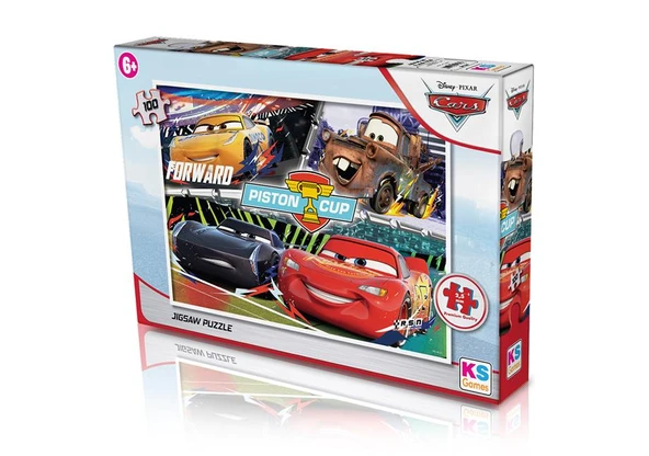 Ks Puzzle 100 Cars Ks CR 714 ürün görseli 1