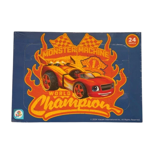 Laço Kids Blaze Taslamalı 24 Parça Frame Puzzle 1 ürün görseli 1