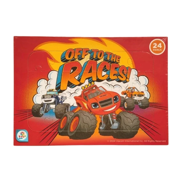 Laço Kids Blaze Taslamalı 24 Parça Frame Puzzle 2 ürün görseli 1