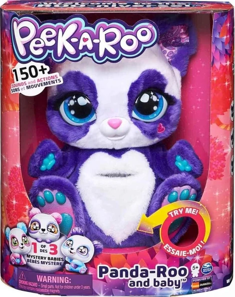 İnteraktif Peluş Panda Peek-A-Roo ürün görseli 1
