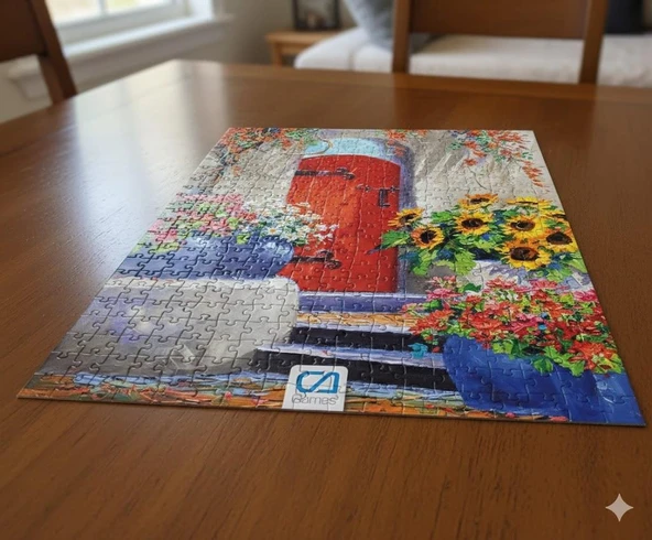 Ca Games Kırmızı Kapı Puzzle 260 Parça Ca260-6001 - Resim 2