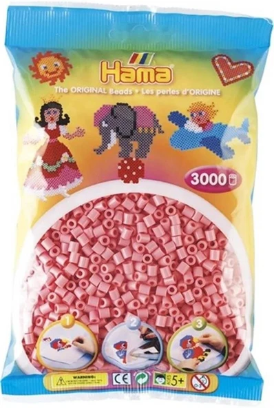 Hama Midi Boncuk 3.000'lik - Pembe ürün görseli 1