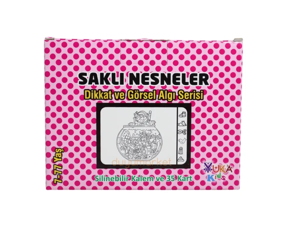 Yuka Saklı Nesneler 7-77 Yaş ürün görseli 1