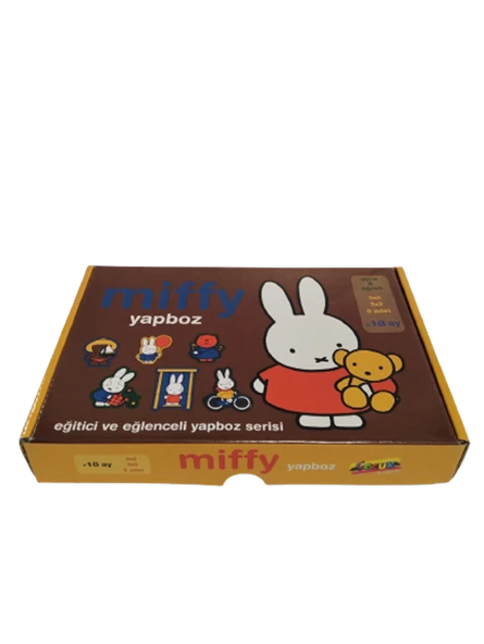 Puzzle Miffy 2x4 2x6 4 Adet 18ay+ - Resim 2