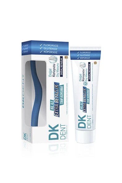 3 ADET Dk Dent Diş Macunu Klasik 75 ml + Diş Fırçası ürün görseli 1