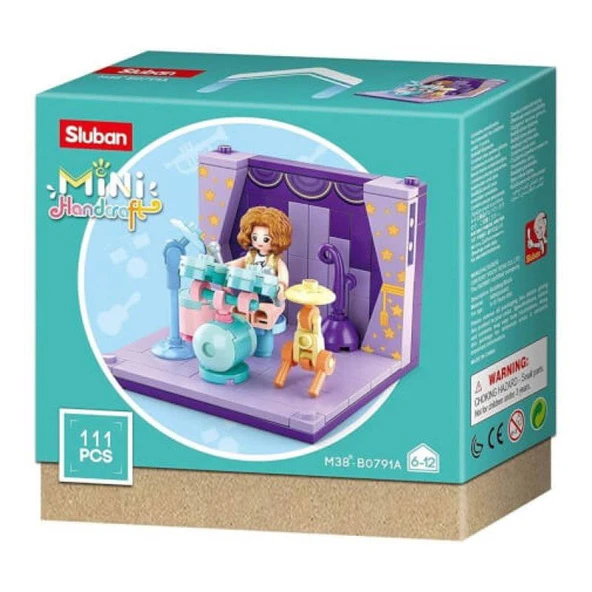 Lego 111 Parça Sluban Handcraft Bateri ürün görseli 1