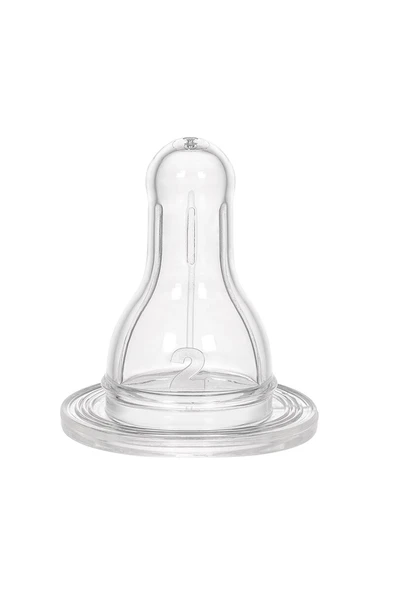 2 ADET Wee Baby Silikon Biberon Emzik No:2 821 ürün görseli 1