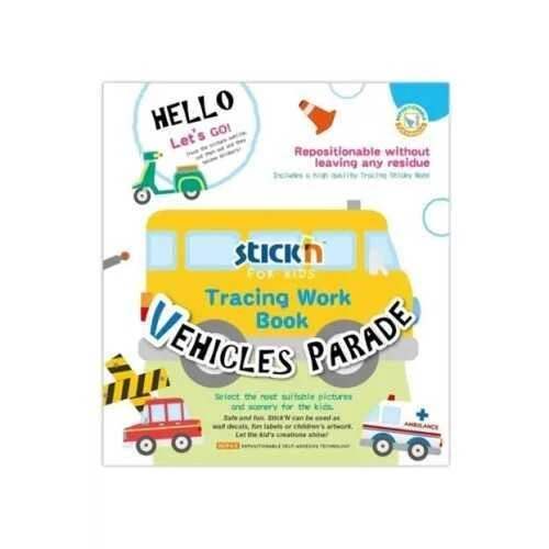 Gıpta Stickn Taşıtlar Çalışma Kitabı 20X15Cm 30Sf ürün görseli 1