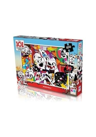 100 Parça 101 Dalmaçyalı Puzzle - Çocuklar İçin Eğitici Yapboz ürün görseli 1