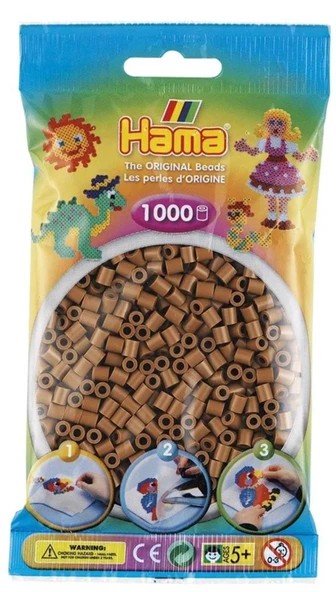 Hama Midi Boncuk 1.000'lik - Kahverengi ürün görseli 1