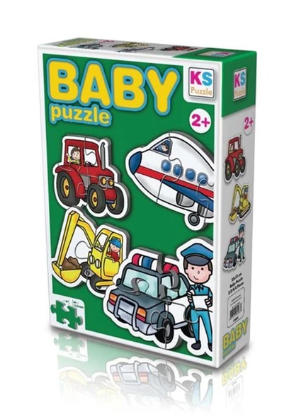 Ks Puzzle Baby Meslek 2-3-4-4 Lu 12004 ürün görseli 1