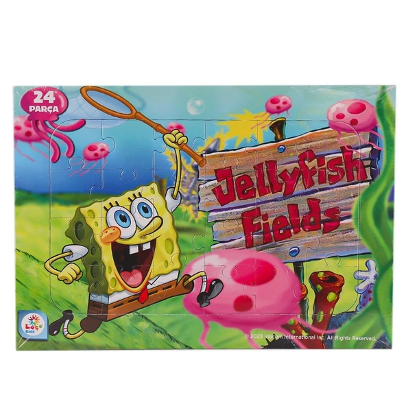 Laço Kids Spongebob Taslamalı 24 Parça Frame Puzzl ürün görseli 1