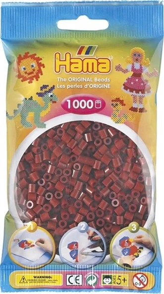 Hama Midi Boncuk 1.000'lik - Bordo ürün görseli 1